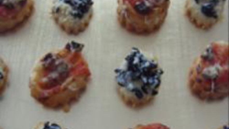 Рецепт канапе из слоеного теста