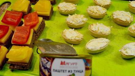 Рецепт канапе морской штиль