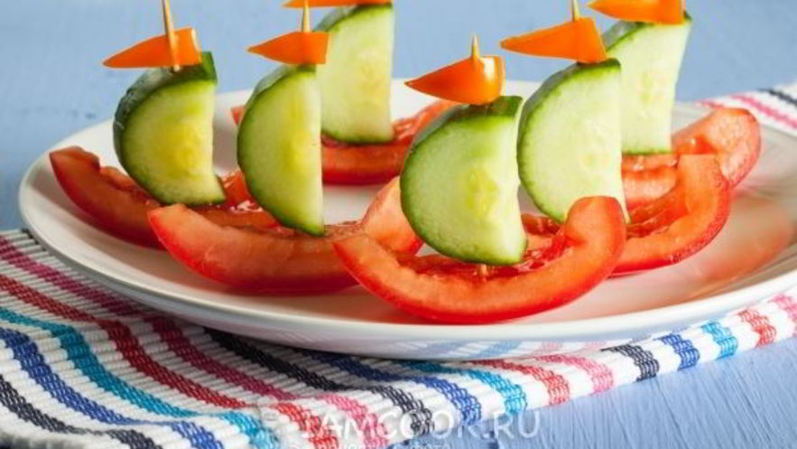 Рецепт канапе на детский день рождения