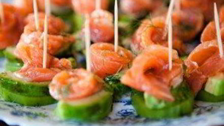 Рецепт канапе на свадьбу