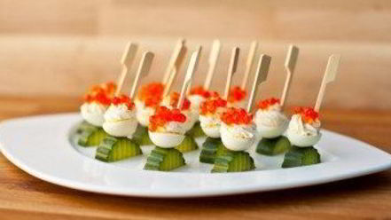 Рецепт канапе на свадьбу