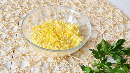 Рецепт канапе новогоднего цыплята