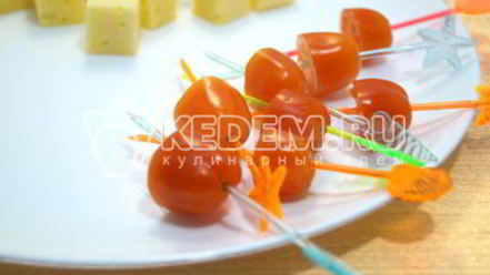 Рецепт канапе рождественский венок