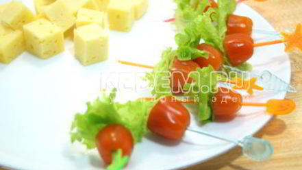 Рецепт канапе рождественский венок