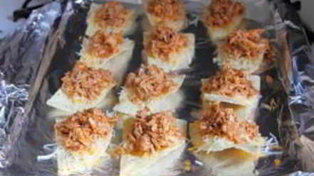 Рецепт канапе с чипсами