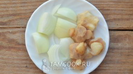 Рецепт канапе с хамоном, грибами и сыром