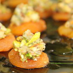 Рецепт Канапе с курагой