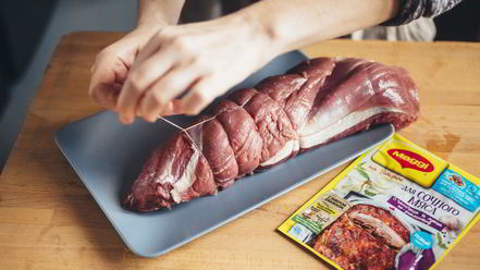 Рецепт канапе с ростбифом