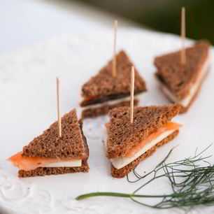 Рецепт Канапе с семгой