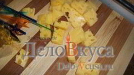 Рецепт канапе с закуской из творога