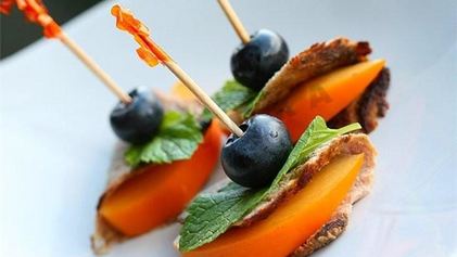 Рецепт Канапе с жареным мясом