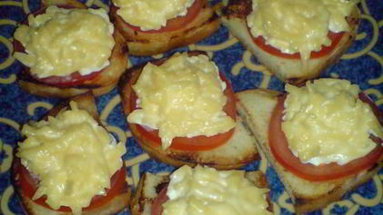 Рецепт Канапе Весна