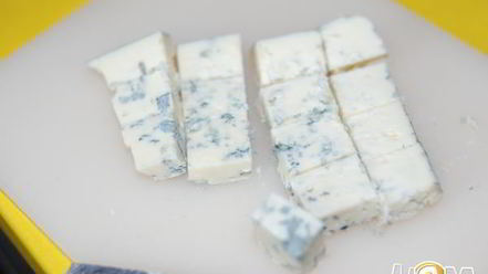 Рецепт канапе яблочко блю