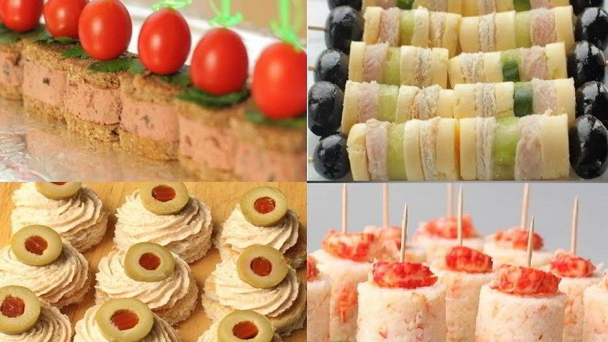 Рецепт простых канапе