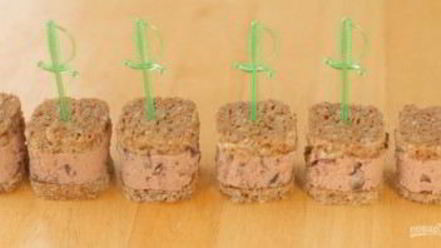 Рецепт простых канапе