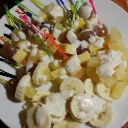 Рецепт Сладких канапе с сыром