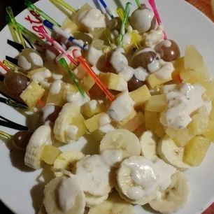 Рецепт Сладких канапе с сыром