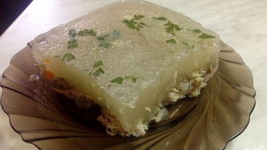 Рецепт диетического холодца