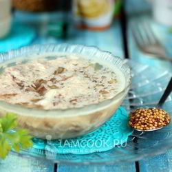 Рецепт Индюшиного-говяжьего холодец в мультиварке