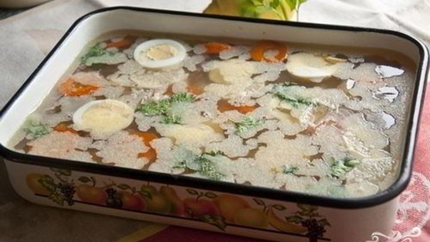 Рецепт холодца без желатина