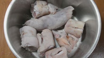 Рецепт холодца из говядины и свиных ножек