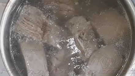 Рецепт холодца из говядины и свиных ножек