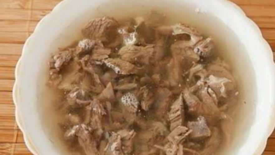 Рецепт холодца из говядины с желатином