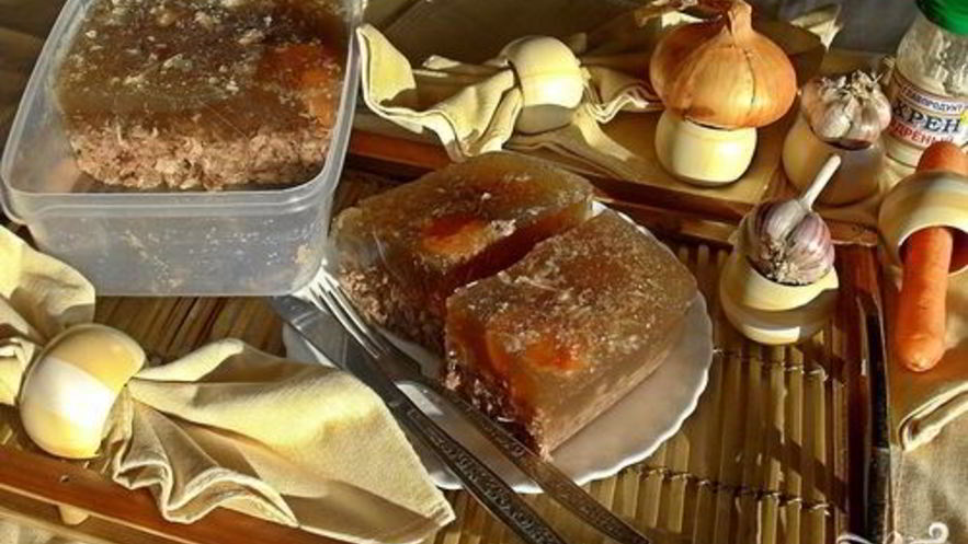 Рецепт холодца из говяжьих хвостов