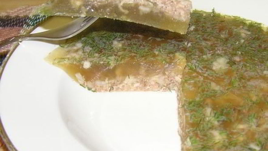 Рецепт холодца из куриных ножек