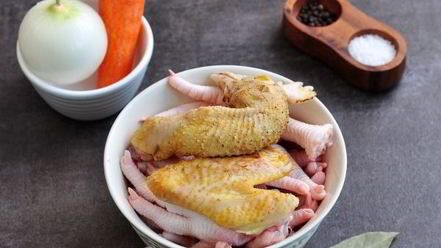 Рецепт холодца из курицы без желатина