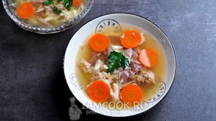 Рецепт холодца из курицы без желатина