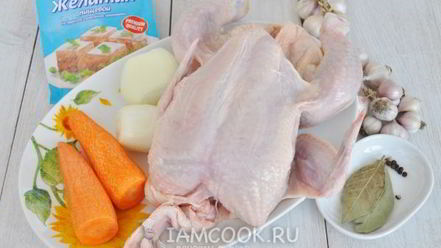 Рецепт холодца из курицы в мультиварке
