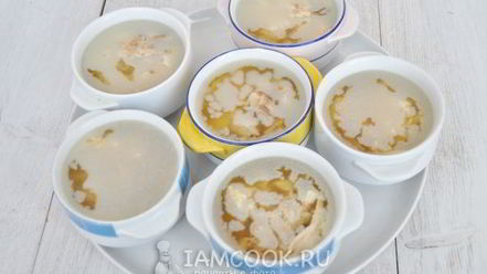 Рецепт холодца из курицы в мультиварке