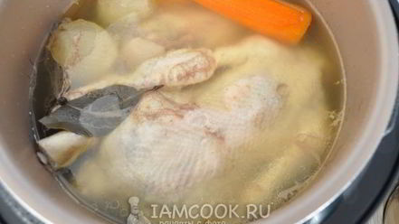 Рецепт холодца из курицы в мультиварке