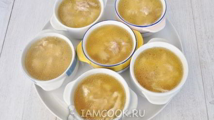 Рецепт холодца из курицы в мультиварке