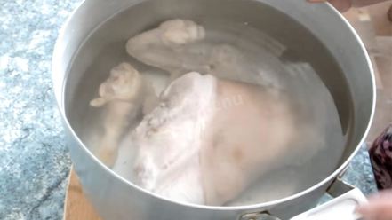 Рецепт холодца из свиной рульки и курицы