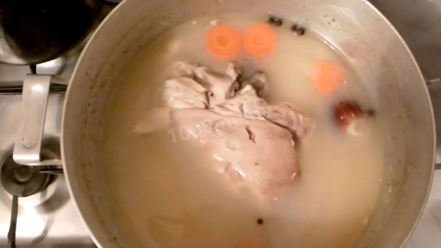 Рецепт холодца из свиной рульки и курицы
