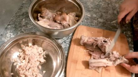 Рецепт холодца из свиной рульки и курицы