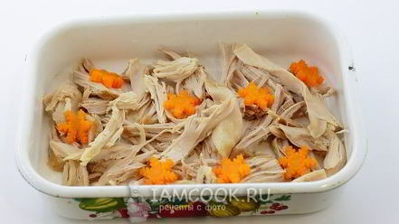 Рецепт холодца из свиных ножек и курицы