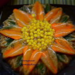 Рецепт Холодца Солнечного цветок