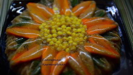 Рецепт холодца солнечного цветок