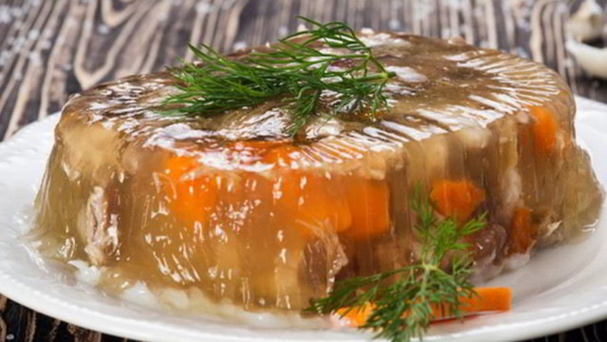 Рецепт куриного холодца с желатином