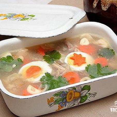 Рецепт Свиного холодца с соусом