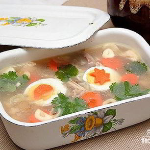 Рецепт Свиного холодца с соусом