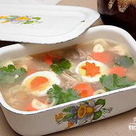 Рецепт Свиного холодца с соусом