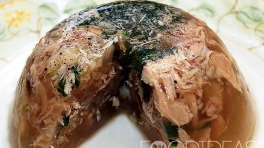 Рецепт свиного холодца