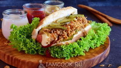 Рецепт Датского хот-дога