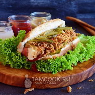 Рецепт Датского хот-дога