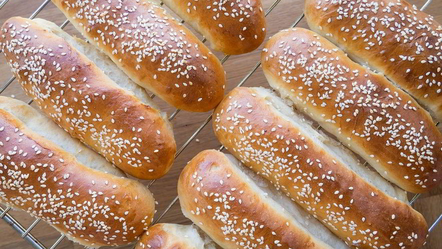 Рецепт домашних булочек для хот-догов