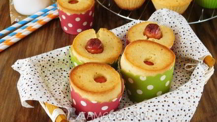 Рецепт кексов хот-дог